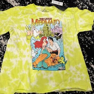 Disney Princess little mermaid tie dye shirt brand new so the tag